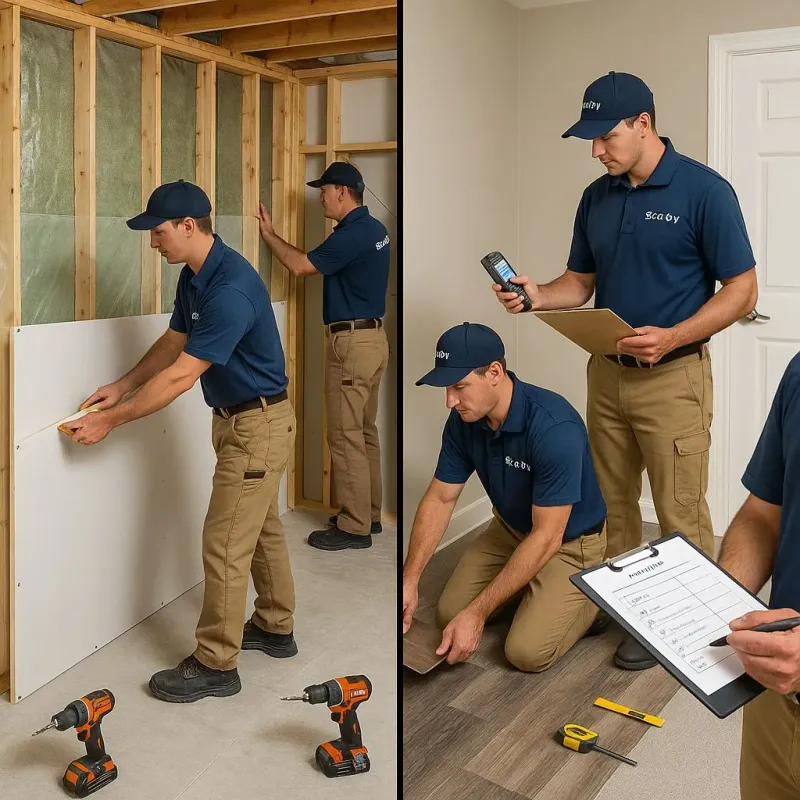 Repairs and Reconstruction process in Thomasville, NC