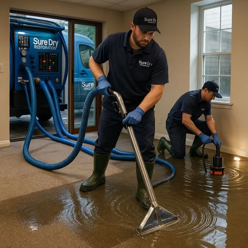 Water Extraction and Removal process in Thomasville, NC